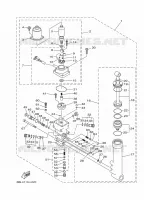 MOTEUR DE SYSTEME D'INCLINAISON pour Yamaha F30 2012