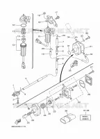 RESERVOIR A ESSENCE pour Yamaha F30 2012