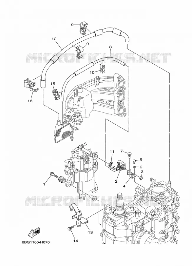 ADMISSION 2 Yamaha OUTBOARD ENGINES 30hp (22.1kW) 2012 F30  F30BETL