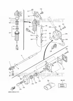 RESERVOIR A ESSENCE pour Yamaha F30 2009
