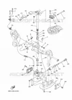 SUPPORT 3 pour Yamaha F30 2009