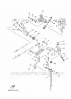 COMMANDE D'ACCELERATEUR pour Yamaha F30 2009
