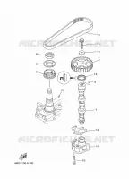 POMPE A HUILE pour Yamaha F30 2009