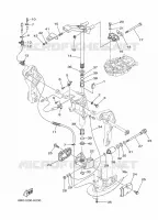 SUPPORT 3 pour Yamaha F30 2009