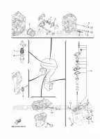 PIECES D'ENTRETIEN pour Yamaha FT25 2015
