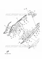 COUVERCLE LATERAL pour Yamaha TRACER 2019
