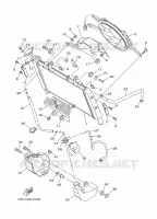 RADIATEUR / DURITES pour Yamaha TRACER 2019