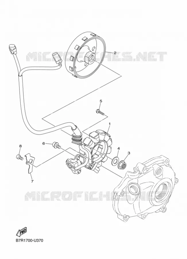 ALLUMAGE Yamaha MOTO 450 2019 WRF  WR450F