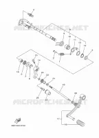 AXE DE SELECTEUR / PEDALE pour Yamaha XSR 2019
