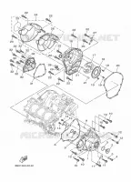 CARTER   MOTEUR 1 pour Yamaha XSR 2019