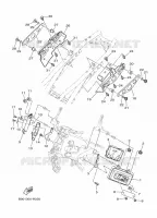 COUVERCLE LATERAL pour Yamaha XSR 2019