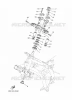 DIRECTION pour Yamaha XTZ SUPER TENERE 2019
