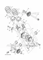 VILEBREQUIN / PISTON pour Yamaha XTZ SUPER TENERE 2019