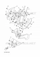 CARENAGES 2 pour Yamaha MT 2019