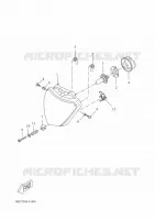 PHARE  pour Yamaha MT 2019