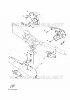 COMMODO / LEVIER pour Yamaha XENTER 2019