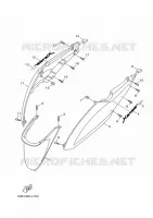 COUVERCLE LATERAL pour Yamaha XENTER 2019