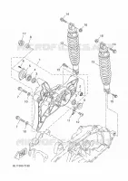 BRAS OSCILLANT / AMORTISSEUR pour Yamaha XMAX 2019