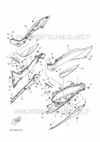 SUPPORT / REPOSE PIEDS 2 pour Yamaha XMAX 2019