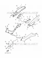 COUVERCLE LATERAL pour Yamaha NMAX 2019