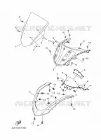 PARE BRISE pour Yamaha NMAX 2019