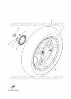 ROUE ARRIERE pour Yamaha NMAX 2019