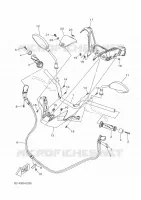 GUIDON ET CABLES pour Yamaha XMAX 2019