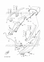 COUVERCLE LATERAL pour Yamaha XMAX 2019