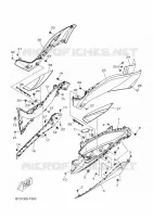 SUPPORT / REPOSE PIEDS 2 pour Yamaha XMAX 2019