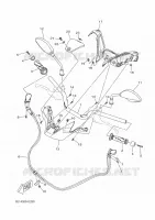 GUIDON ET CABLES pour Yamaha XMAX 2019