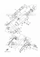 ECHAPPEMENT pour Yamaha KODIAK 2019