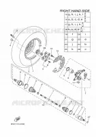 ROUE AVANT 2 pour Yamaha KODIAK 2019