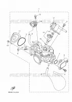 BOITIER PAPILLON INJECTION pour Yamaha KODIAK 2019