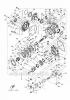 CARDAN / COUPLE CONIQUE pour Yamaha KODIAK 2019