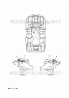 EMBLEME pour Yamaha KODIAK 2019