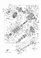 CARDAN / COUPLE CONIQUE pour Yamaha KODIAK 2019