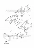 COUVERCLE LATERAL pour Yamaha KODIAK 2019