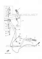 GUIDON ET CABLES pour Yamaha KODIAK 2019