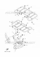 PARE CHOCS pour Yamaha KODIAK 2019