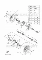 ROUE AVANT pour Yamaha KODIAK 2019