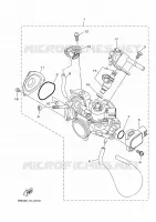 BOITIER PAPILLON INJECTION pour Yamaha KODIAK 2019