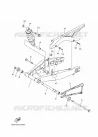 BRAS OSCILLANT / AMORTISSEUR pour Yamaha MT 2020