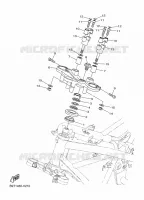 DIRECTION pour Yamaha MT 2020