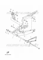 BRAS OSCILLANT / AMORTISSEUR pour Yamaha MT 2020