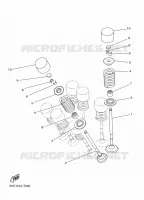 SOUPAPE pour Yamaha MT 2020