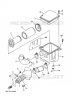 ADMISSION pour Yamaha KODIAK 1996