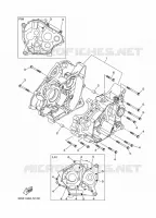 CARTER MOTEUR pour Yamaha R125 2020