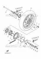 ROUE ARRIERE pour Yamaha MT 2020