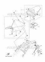 SELLE pour Yamaha MT 2020