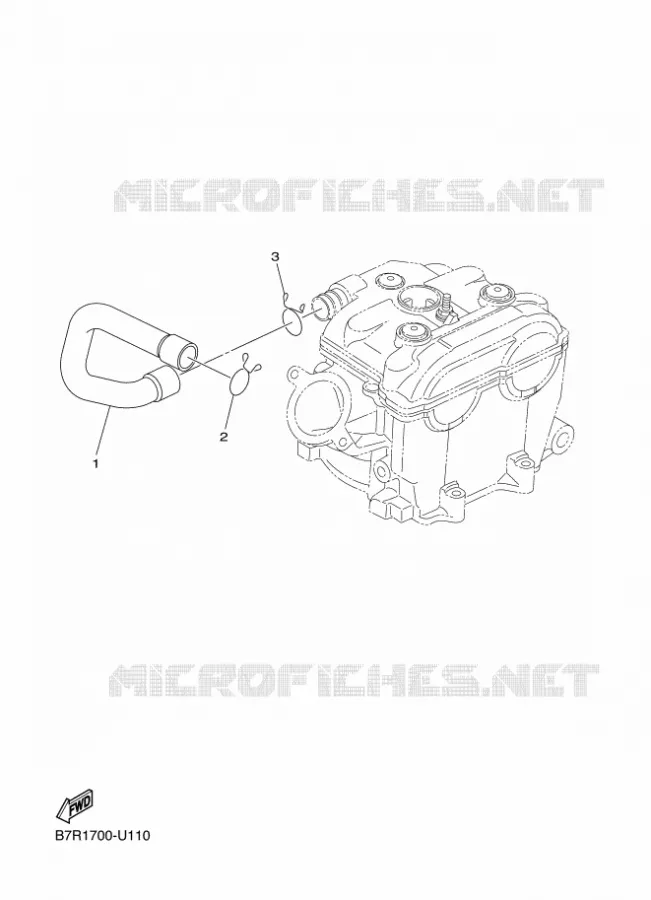 SYSTÈME D'ADMISSION D'AIR AIS Yamaha MOTO 450 2020 WRF  WR450F
